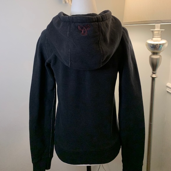 TNA Aritzia Dark Grey Zip Up Hoodie Size XS - Picture 6 of 11